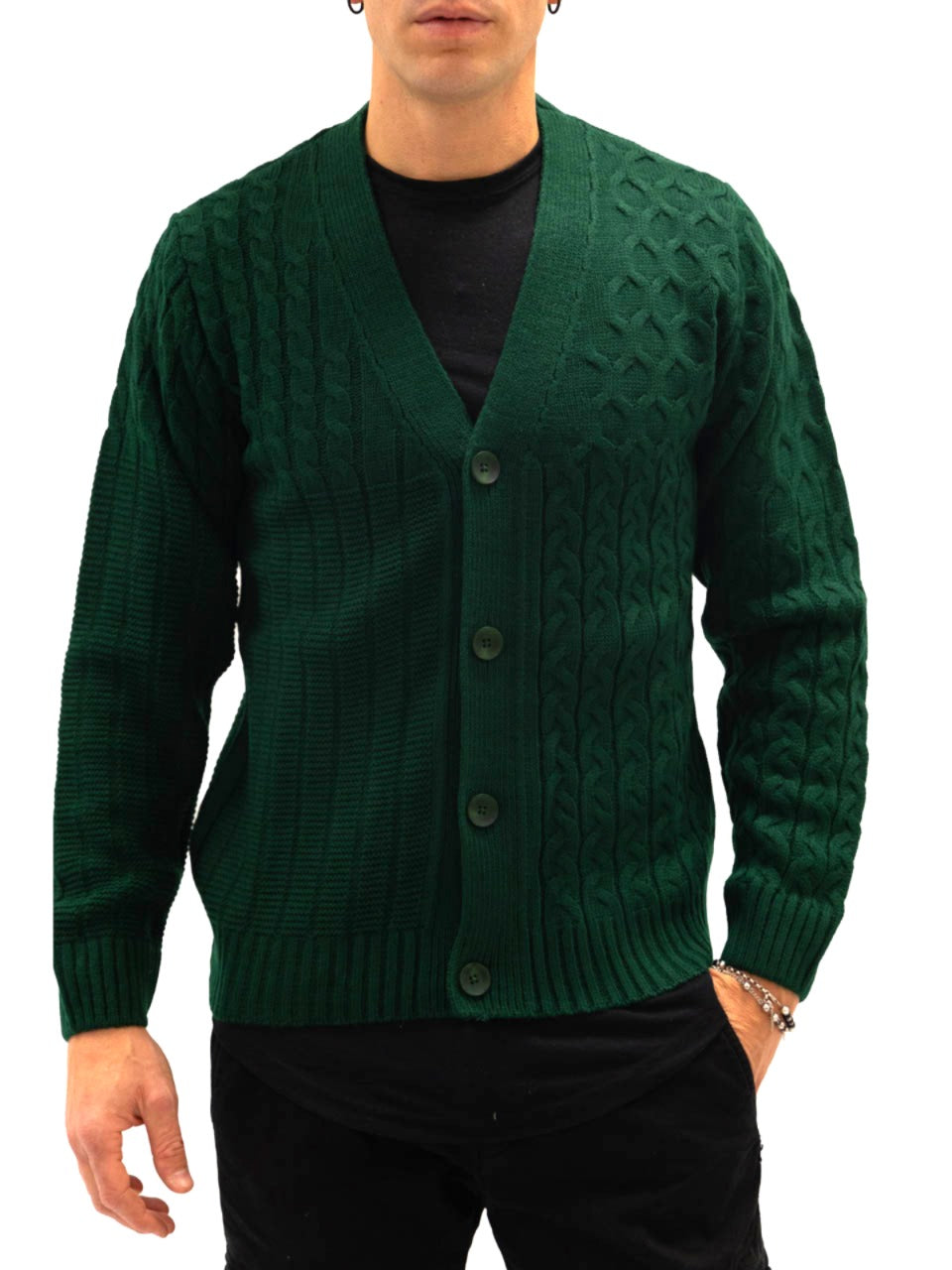 Cardigan Lugano Green