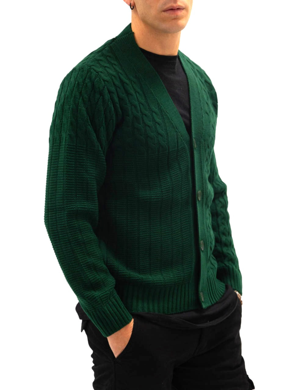 Cardigan Lugano Green