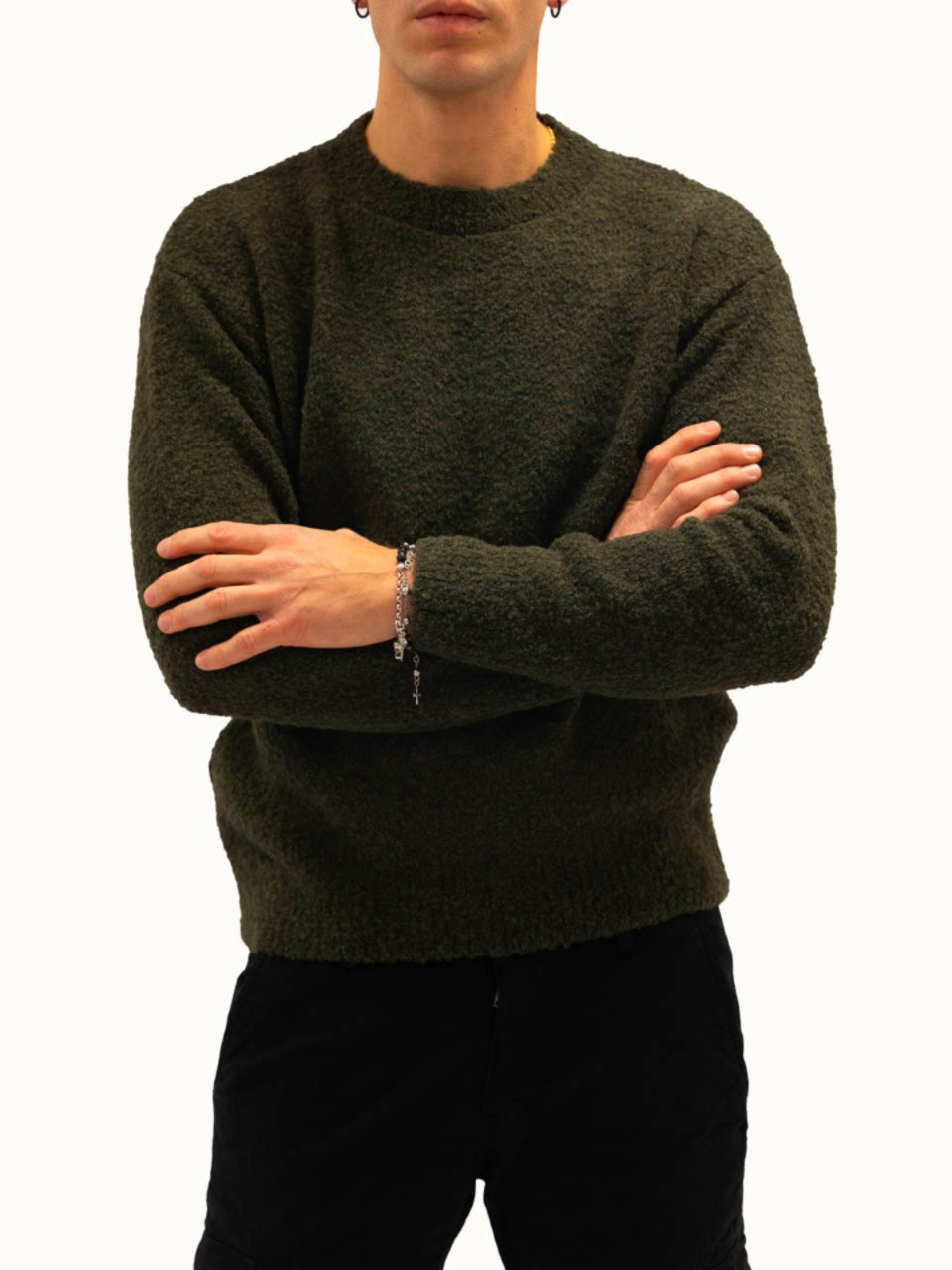 Maglioncino Dallas Olive Green