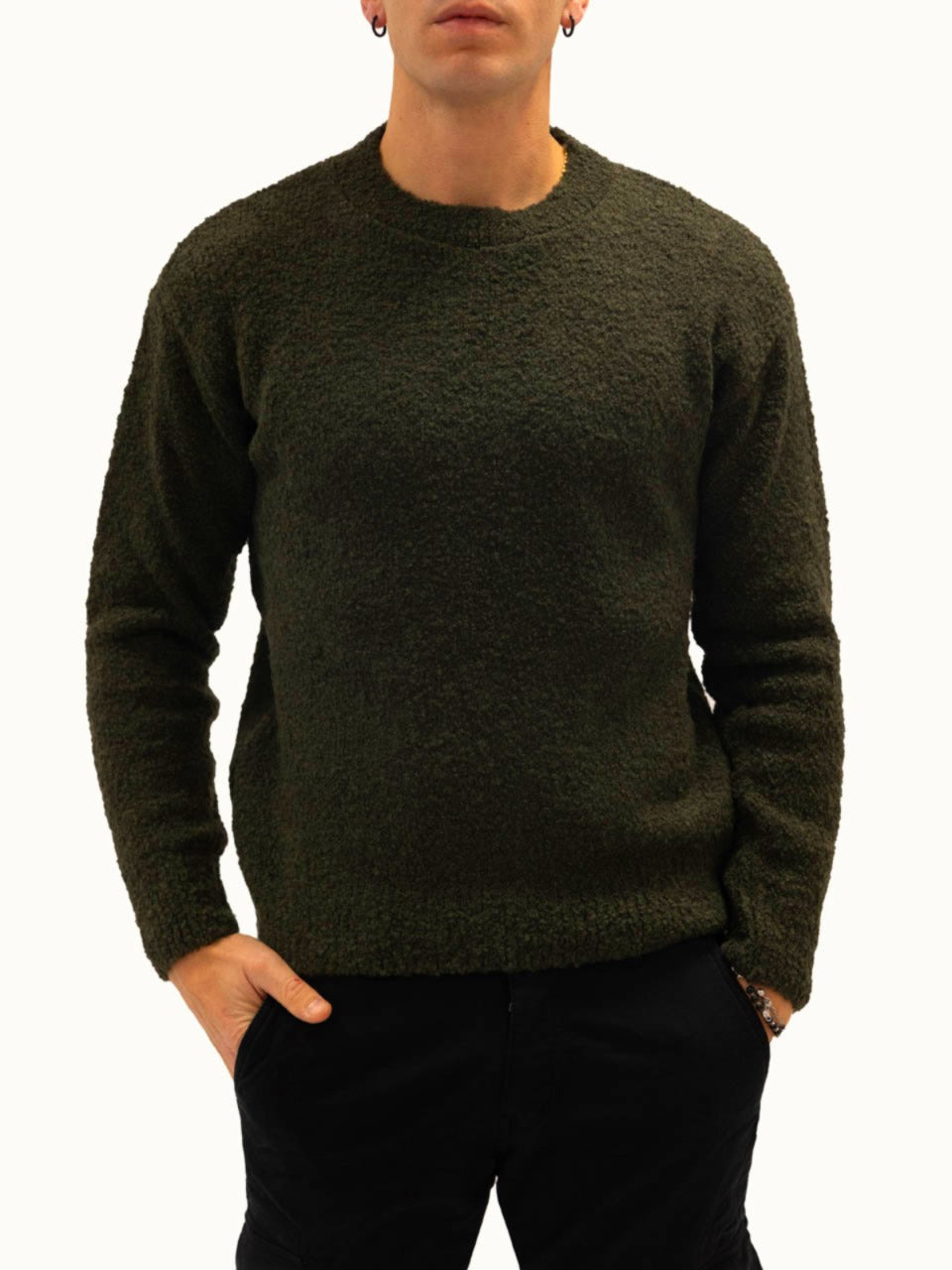 Maglioncino Dallas Olive Green