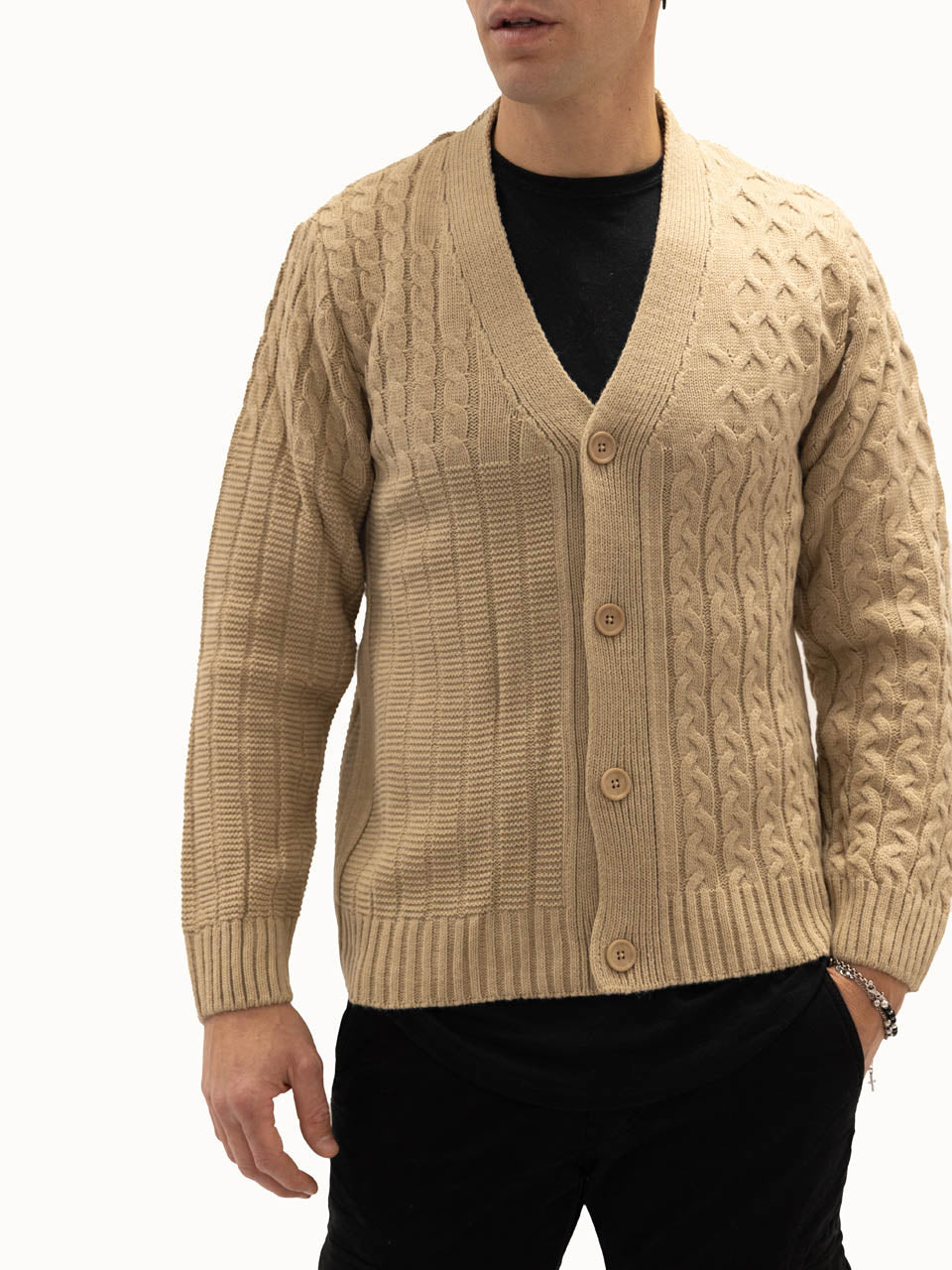 Cardigan Lugano Beige