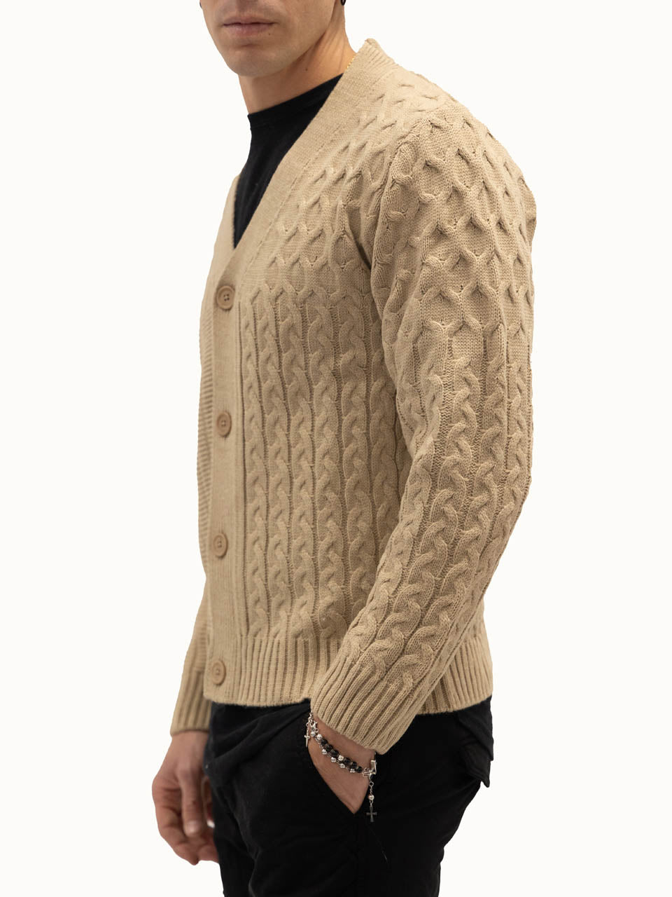Cardigan Lugano Beige