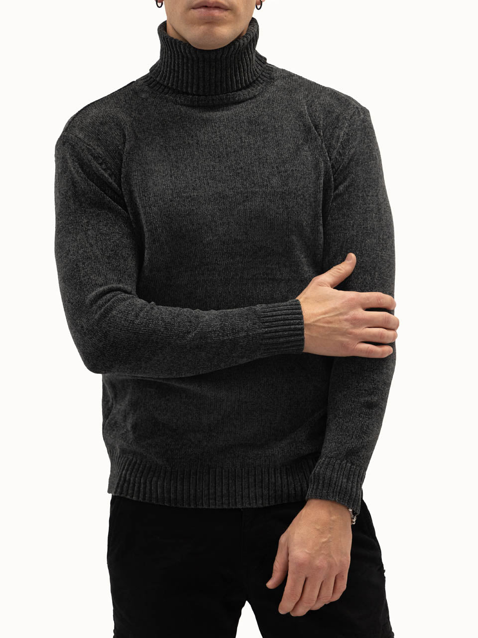 Maglioncino Dolcevita Berlin Slate Grey