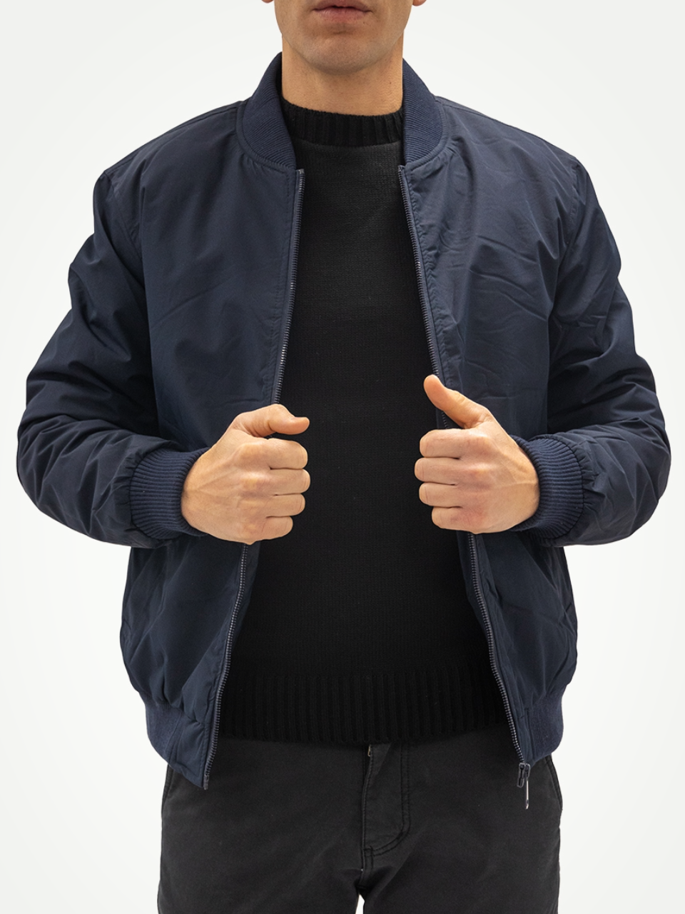 Giacca Bomber Blue