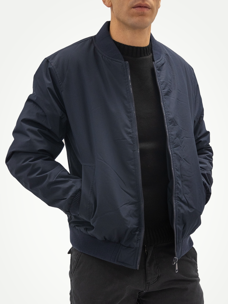 Giacca Bomber Blue