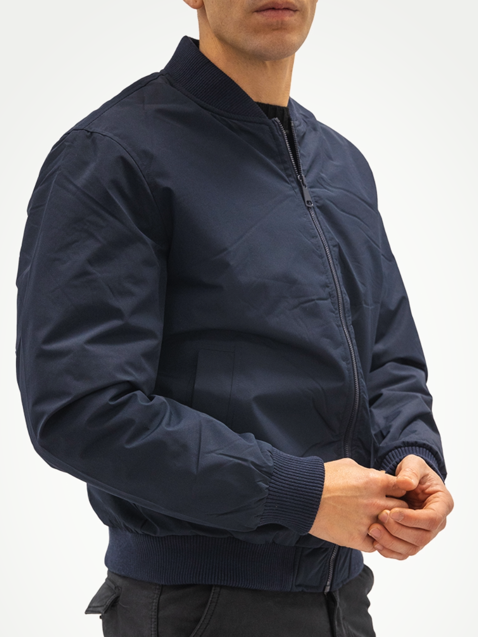 Giacca Bomber Blue