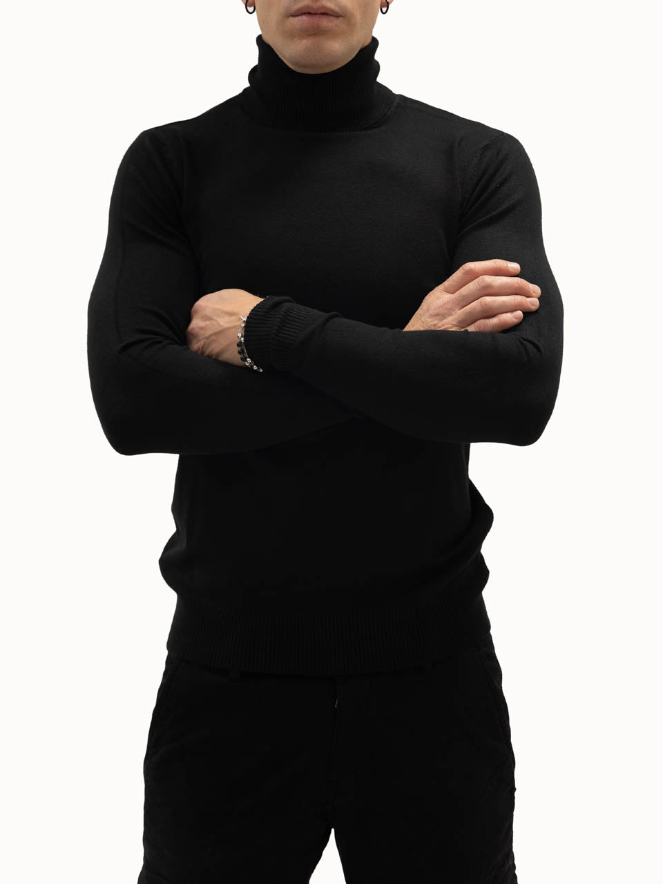 Maglioncino Dolcevita Getsby Black