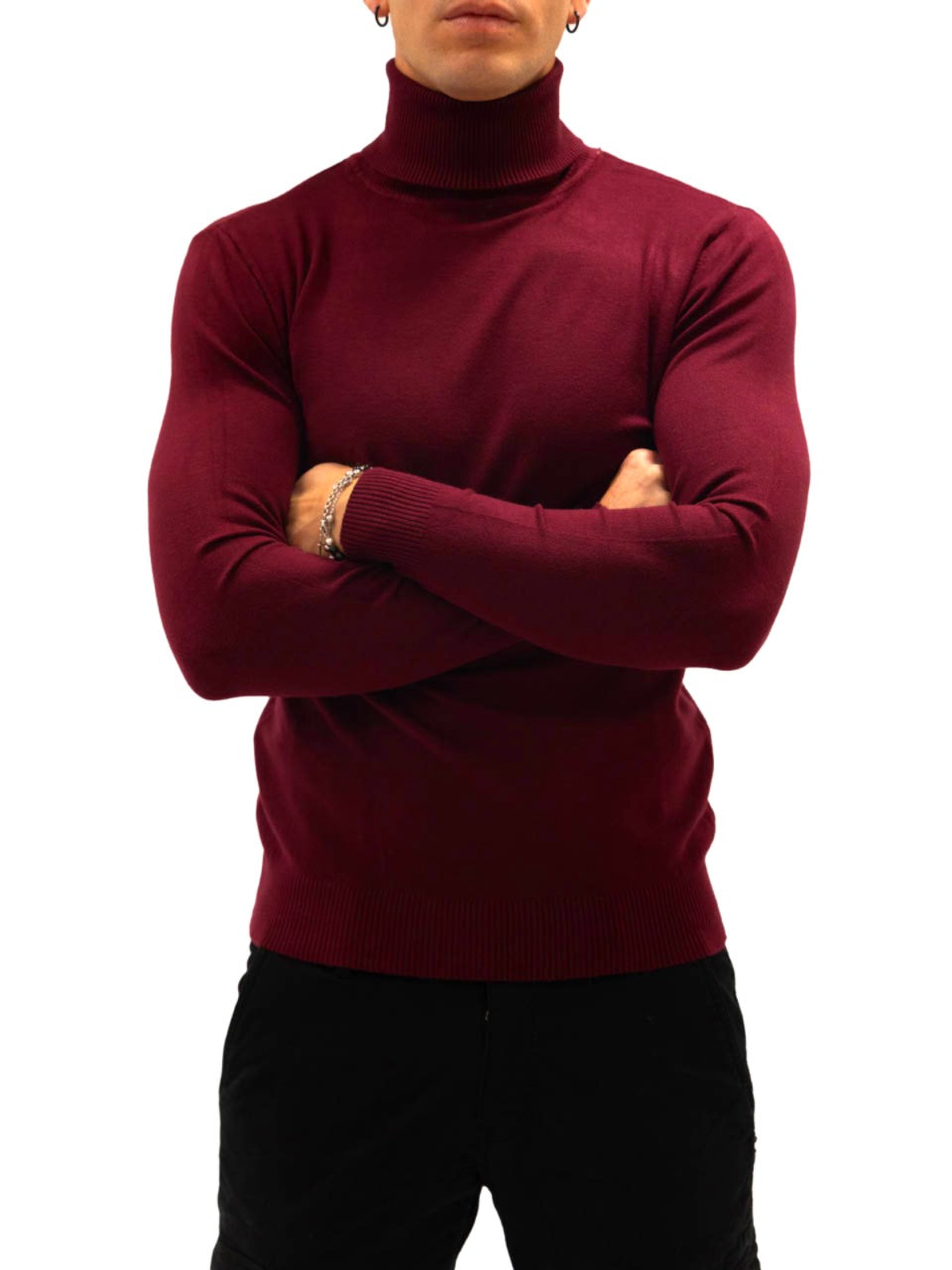 Maglioncino Dolcevita Getsby Bordeaux