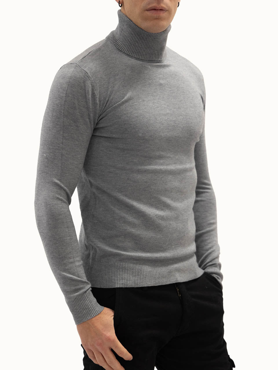 Maglioncino Dolcevita Getsby Grey