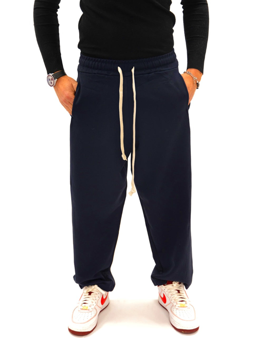 Pantalone Japan Fondo Largo Blue