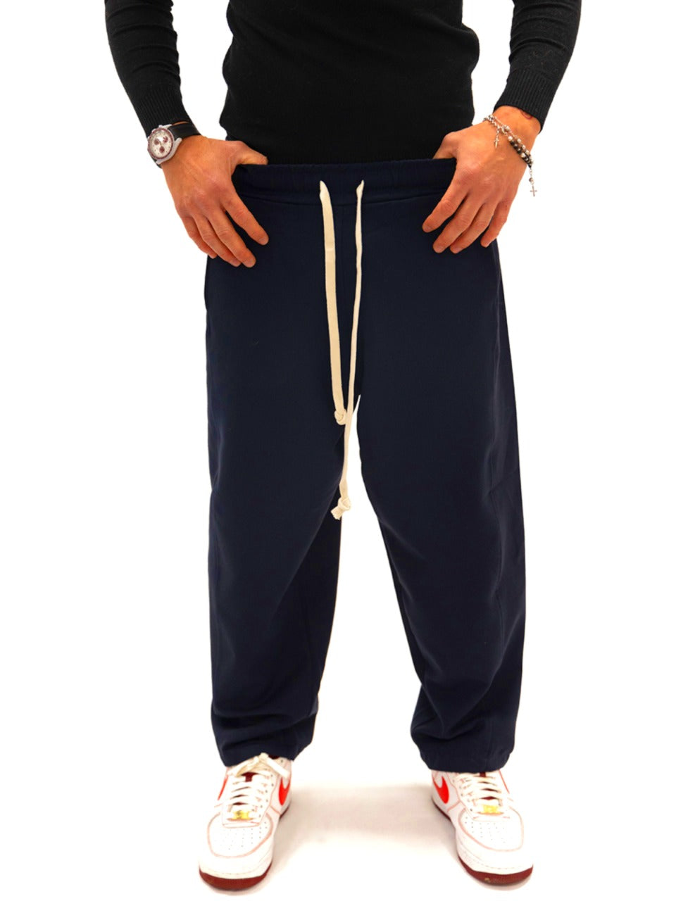 Pantalone Japan Fondo Largo Blue