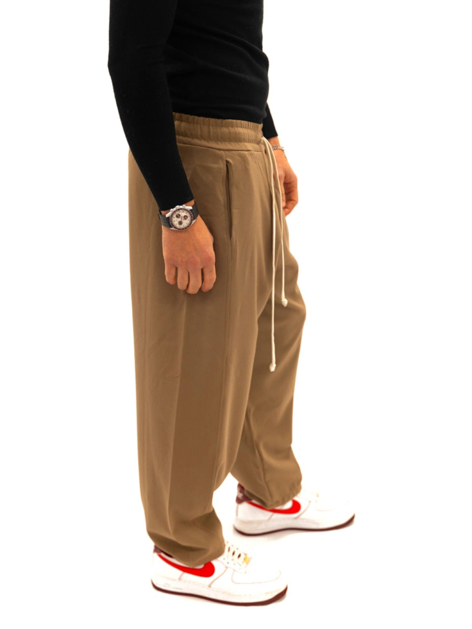 Pantalone Japan Fondo Largo Camel